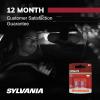 imageSYLVANIA  194 Long Life Miniature  Bulb Ideal for Interior Lighting  Trunk Cargo and License Plate Contains 2 Bulbs