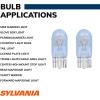 imageSYLVANIA  2825 SilverStar Mini Bulb  Brighter and Whiter Light Ideal for Interior Lighting  Map Cargo and License Plate Contains 1 Bulb