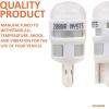 imageSYLVANIA  2825 T10 W5W ZEVO LED White Bulb  Bright LED Bulb Ideal for Interior Lighting  Map Dome Trunk Cargo and License Plate Contains 1 BulbRed