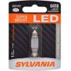 imageSYLVANIA  2825 T10 W5W ZEVO LED White Bulb  Bright LED Bulb Ideal for Interior Lighting  Map Dome Trunk Cargo and License Plate Contains 1 BulbWhite