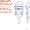 imageSYLVANIA  2825 T10 W5W ZEVO LED White Bulb  Bright LED Bulb Ideal for Interior Lighting  Map Dome Trunk Cargo and License Plate Contains 1 BulbWhite