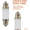 imageSYLVANIA  2825 T10 W5W ZEVO LED White Bulb  Bright LED Bulb Ideal for Interior Lighting  Map Dome Trunk Cargo and License Plate Contains 1 BulbWhite