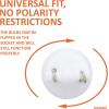 imageSYLVANIA  2825 T10 W5W ZEVO LED White Bulb  Bright LED Bulb Ideal for Interior Lighting  Map Dome Trunk Cargo and License Plate Contains 1 BulbWhite