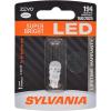imageSYLVANIA  2825 T10 W5W ZEVO LED White Bulb  Bright LED Bulb Ideal for Interior Lighting  Map Dome Trunk Cargo and License Plate Contains 1 BulbWhite