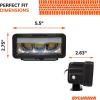 imageSYLVANIA  6 Inch LED Light Bar  Lifetime Limited Warranty  Dual Mode Accent plus Flood Light 3300 Raw Lumens  Best Waterproof Off Road Work Light Truck Car Boat ATV UTV SUV 4x4 1 PC