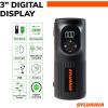 imageSYLVANIA  Handheld Rechargeable Tire Inflator  Portable Air Compressor for Car ampamp Bikes  Mount to Bike  Cordless Car Tire Pump  Digital Inflator Pump with Power Bank