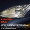 imageSYLVANIA  Headlight Restoration Kit  3 Easy Steps to Restore Sun Damaged Headlights with Exclusive UV Block Clear Coat Light Output and Beam Pattern Restored Long Lasting Headlight Restorer KitComplete Kit
