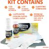 imageSYLVANIA  Headlight Restoration Kit  3 Easy Steps to Restore Sun Damaged Headlights with Exclusive UV Block Clear Coat Light Output and Beam Pattern Restored Long Lasting Headlight Restorer KitComplete Kit
