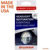 imageSYLVANIA  Headlight Restoration Kit  3 Easy Steps to Restore Sun Damaged Headlights with Exclusive UV Block Clear Coat Light Output and Beam Pattern Restored Long Lasting Headlight Restorer KitUV Block and Activator Only