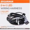 imageSYLVANIA  LED Light Bar Wiring Harness Kit  3Pole Power Switch 12V On Off On Switch Power Relay Blade Fuse Off Road Lights LED Work Light Spot Flood Combo 1 Lightbar 1PC