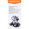 imageSYLVANIA  LED Light Bar Wiring Harness Kit  Weatherproof Deutsch Connector 12V On Off Switch Power Relay Blade Fuse Off Road Lights LED Work Light Spot Flood Combo Single Lightbar 1PC