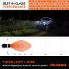imageSYLVANIA  LED Pod 3 Inch Cube Light  Dual Mode Accent plus Flood Light 1800 Raw Lumens Best Off Road Driving Work Light Truck Car Boat ATV UTV SUV 4x4 1 PC