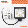 imageSYLVANIA  LED Pod 3 Inch Cube Light  Dual Mode Accent plus Flood Light 1800 Raw Lumens Best Off Road Driving Work Light Truck Car Boat ATV UTV SUV 4x4 1 PC