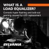 imageSYLVANIA  Load Equalizer 27 Watt at 128V  Turn Signal Load Equalizer for LED Light Bulbs Corrects Hyper Flash ampamp Bulb Out Warning Pack of 2