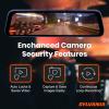 imageSYLVANIA  Roadsight Mirror Dash Camera and Backup Camera  340 Degree View  HD 1080p Elastic Mount 32GB Memory Card GSensor 966quot LED IPS Touch Screen Truck Car Taxi