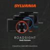 imageSYLVANIA  Roadsight Pro Dash Camera  130 Degree View HD 1296p 16GB SD Memory Card Included Loop Recording GSensor 2 inch LED IPS Screen Parking Mode Night Vision GPS Lane Departure Mobile