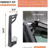 imageSYLVANIA 50quot APillar Mounting Bracket Compatible with Jeep Wranglers JK 20072017 Models