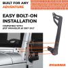 imageSYLVANIA 50quot APillar Mounting Bracket Compatible with Jeep Wranglers JK 20072017 Models