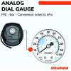imageSylvania Basic Portable Tire Inflator  For Cars Tires Bikes ampamp More  Functions as a Portable Air Compressor  Analog Dial on Car Tire Inflator  3 Piece Adapter Set