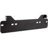 imageSYLVANIA  License Plate Bracket for LED Off Road Light Bar  Easy to Install Lightweight Aluminum Durable Powder Coated Finish No Drilling Required  SLIM12INBKTBX 1PC