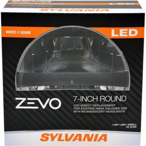 imageSYLVANIA  L6024 LED Headlight Bulb  7 Inch Round Low and High Beam Headlight  Bright White 6200K Sealed Beam Headlamp  Retrofit Light Truck Car Motorcycle 1 PC