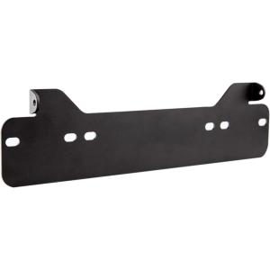 imageSYLVANIA  License Plate Bracket for LED Off Road Light Bar  Easy to Install Lightweight Aluminum Durable Powder Coated Finish No Drilling Required  SLIM12INBKTBX 1PC