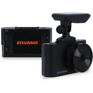 imageSylvania Roadsight Basic Dash HD 720p Camera with 110 Degree View and Hit Collision Detection Black