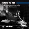 imageSYLVANIA  194 SilverStar Mini Bulb  Brighter and Whiter Light Ideal for Interior Lighting Center High Mount Stop Light CHMSL and more Contains 2 Bulbs