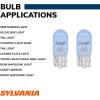 imageSYLVANIA  194 SilverStar Mini Bulb  Brighter and Whiter Light Ideal for Interior Lighting Center High Mount Stop Light CHMSL and more Contains 2 Bulbs