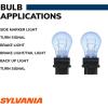 imageSYLVANIA  3057 SilverStar Mini Bulb  Brighter and Whiter Light Ideal for Daytime Running Lights DRL and BackUpReverse Lights Contains 2 Bulbs