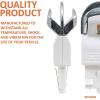 imageSYLVANIA  3057 ZEVO LED Red Bulb  Bright LED Bulb Ideal for Stop and Tail Lights Contains 2 BulbsAmber