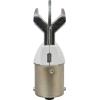imageSYLVANIA  3057 ZEVO LED Red Bulb  Bright LED Bulb Ideal for Stop and Tail Lights Contains 2 BulbsWhite