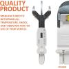 imageSYLVANIA  3057 ZEVO LED Red Bulb  Bright LED Bulb Ideal for Stop and Tail Lights Contains 2 BulbsWhite