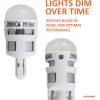 imageSYLVANIA ZEVO 168 T10 W5W White LED Bulb Contains 2 bulbs