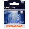 imageSYLVANIA  168 SilverStar Mini Bulb  Brighter and Whiter Light Ideal for Interior Lighting Center High Mount Stop Light CHMSL and more Contains 2 Bulbs