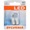 imageSYLVANIA  2825 T10 W5W LED White Mini Bulb  Bright LED Bulb Ideal for Interior Lighting  Map Dome Cargo and License Plate Contains 2 Bulbs