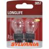 imageSYLVANIA  3057 Long Life Miniature  Bulb Ideal for Daytime Running Lights DRL and BackUpReverse Lights Contains 2 Bulbs