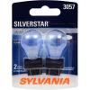 imageSYLVANIA  3057 SilverStar Mini Bulb  Brighter and Whiter Light Ideal for Daytime Running Lights DRL and BackUpReverse Lights Contains 2 Bulbs
