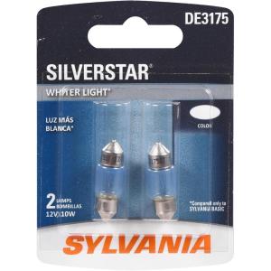 imageSYLVANIA  DE3175 SilverStar Mini Bulb Contains 2 Bulbs