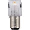 imageSYLVANIA  1157 LED White Mini Bulb  Bright LED Bulb Ideal for Daytime Running Lights DRL and BackUpReverse Lights Contains 2 BulbsAmber