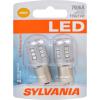 imageSYLVANIA  1157 LED White Mini Bulb  Bright LED Bulb Ideal for Daytime Running Lights DRL and BackUpReverse Lights Contains 2 BulbsAmber