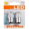 imageSYLVANIA  1157 LED White Mini Bulb  Bright LED Bulb Ideal for Daytime Running Lights DRL and BackUpReverse Lights Contains 2 BulbsAmber