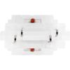 imageSYLVANIA  1157 LED White Mini Bulb  Bright LED Bulb Ideal for Daytime Running Lights DRL and BackUpReverse Lights Contains 2 BulbsRed