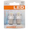 imageSYLVANIA  1157 LED White Mini Bulb  Bright LED Bulb Ideal for Daytime Running Lights DRL and BackUpReverse Lights Contains 2 BulbsWhite