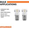 imageSYLVANIA  1157 LED White Mini Bulb  Bright LED Bulb Ideal for Daytime Running Lights DRL and BackUpReverse Lights Contains 2 BulbsWhite