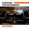 imageSYLVANIA  1157 LED White Mini Bulb  Bright LED Bulb Ideal for Daytime Running Lights DRL and BackUpReverse Lights Contains 2 BulbsWhite