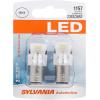 imageSYLVANIA  1157 LED White Mini Bulb  Bright LED Bulb Ideal for Daytime Running Lights DRL and BackUpReverse Lights Contains 2 BulbsWhite