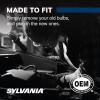 imageSYLVANIA  1157 SilverStar Mini Bulb  Brighter and Whiter Light Ideal for Daytime Running Lights DRL and Reverse Lights Contains 2 Bulbs