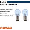 imageSYLVANIA  1157 SilverStar Mini Bulb  Brighter and Whiter Light Ideal for Daytime Running Lights DRL and Reverse Lights Contains 2 Bulbs