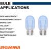 imageSYLVANIA  7443 SilverStar Mini Bulb  Brighter and Whiter Light Ideal for Daytime Running Lights DRL and BackUpReverse Lights Contains 2 Bulbs